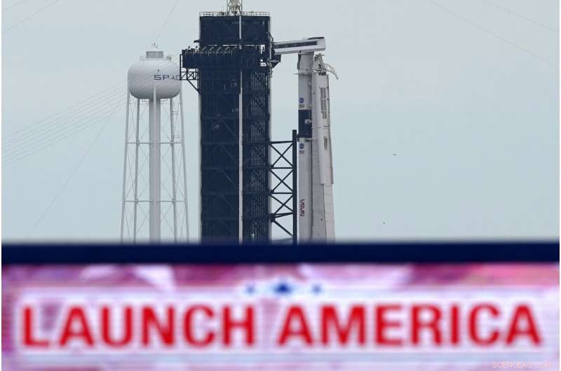 SpaceX Nears Launch of Astronauts from Kennedy Space Center