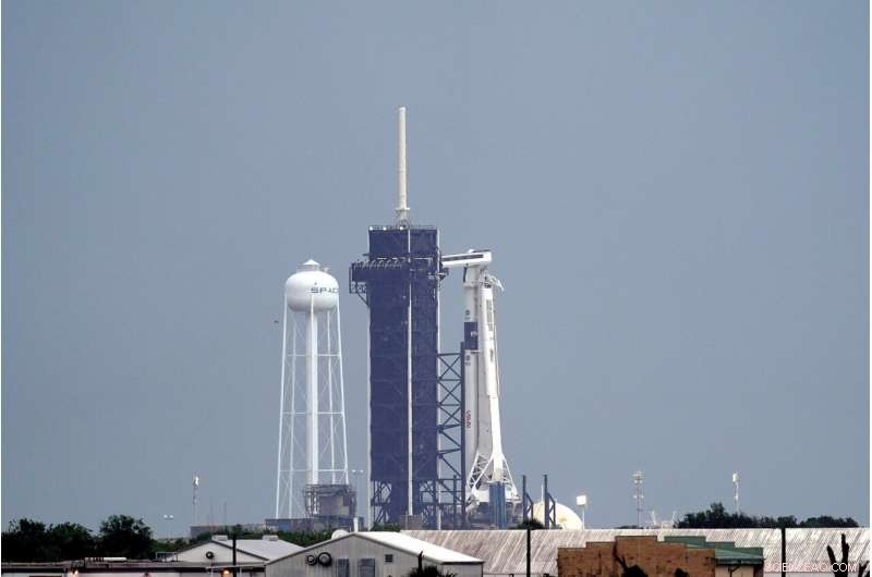 SpaceX Nears Launch of Astronauts from Kennedy Space Center