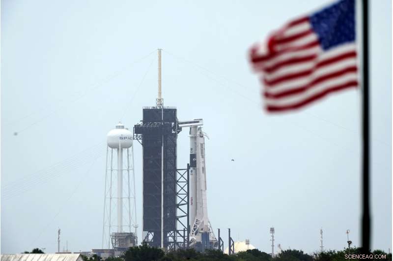 SpaceX Nears Launch of Astronauts from Kennedy Space Center