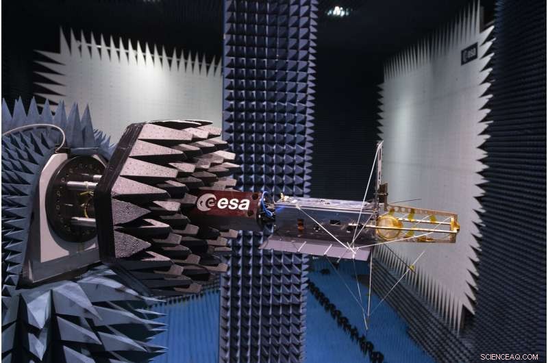 HiberThree CubeSat Undergoes Global Mission Testing at ESA s Hertz Facility