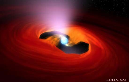Monash Study Captures 12‑Day Accretion Cycle of Neutron Star Pulsar