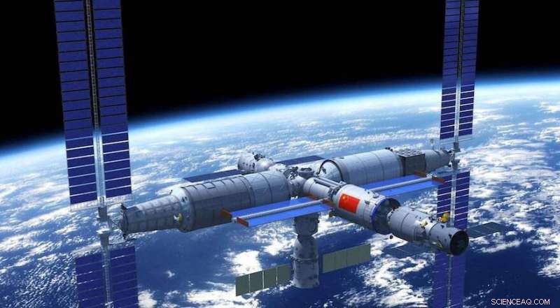 China Commences Construction of New Space Station in 2021