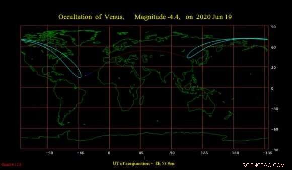 Astronomers Capture Rare Ring of Fire Around Venus During Inferior Conjunction