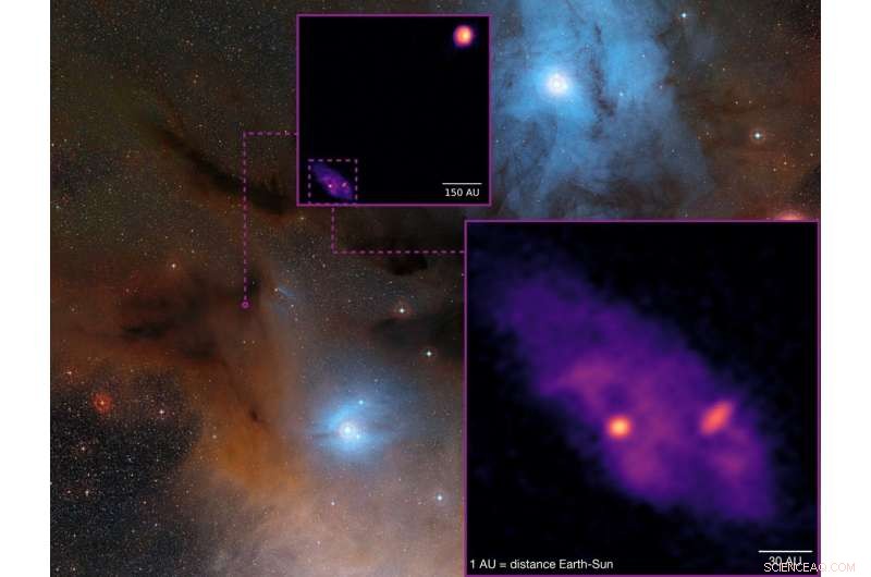 Close‑up Study Uncovers Binary Protostars Forming in Ophiuchus Cloud