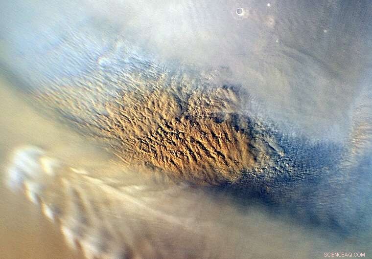 Electric Dust Storms Drive Mars  Chlorine Cycle, Affecting Surface and Atmosphere