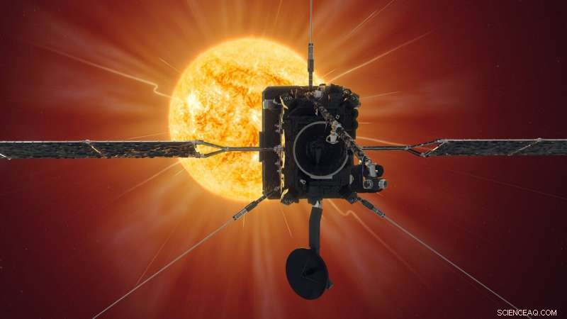 Solar Orbiter Achieves Historic First Close Approach to the Sun