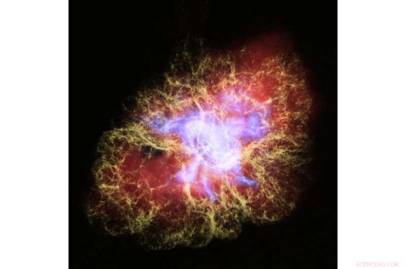 Lab Experiment Recreates the Aftermath of a Supernova in the Crab Nebula