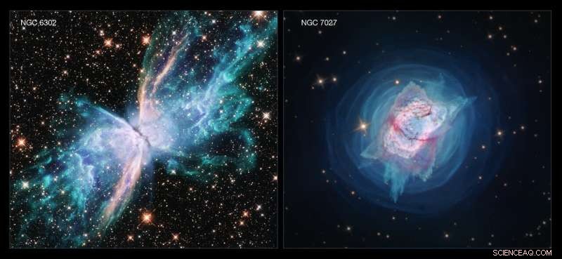 Hubble Reveals Mysterious Anomalies in Young Planetary Nebulae