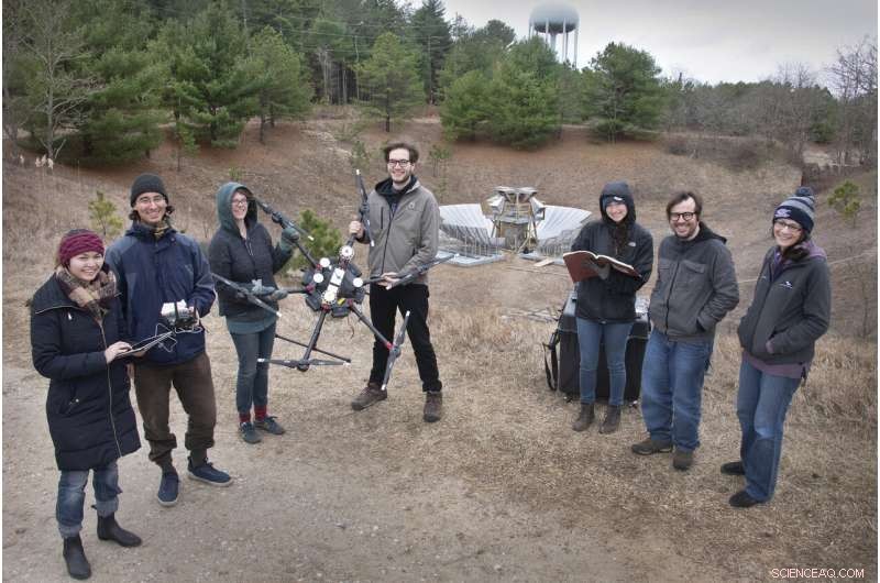 Drone-Based Calibration Enhances Accuracy of Brookhaven Lab s BMX Radio Telescope