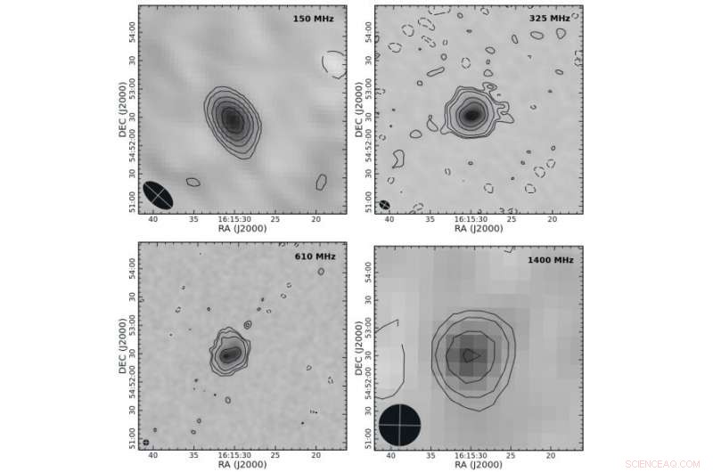 Astronomers Discover a 300,000-Light-Year Remnant Radio Galaxy with the GMRT
