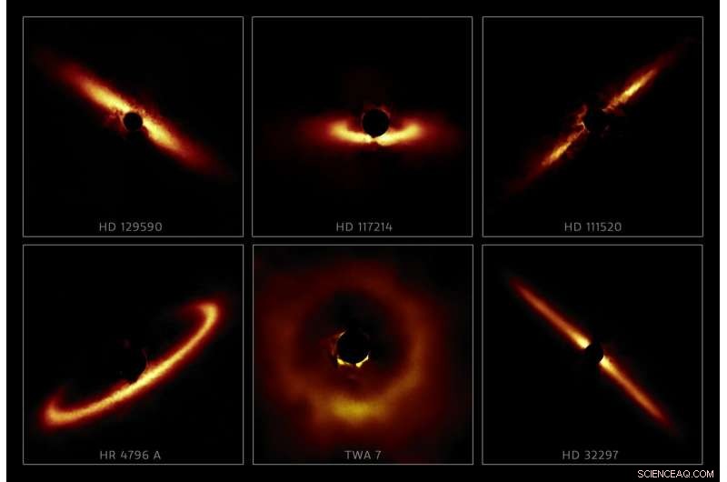 Exploring Exoplanet Nurseries: Detailed Dust Rings Around Young Stars Unveiled by GPIES