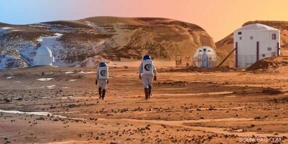 Habitat Mars: Pioneering Sustainable Living on the Red Planet
