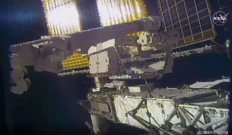 Astronaut Loses Mirror During ISS Spacewalk, Adding to Space Debris