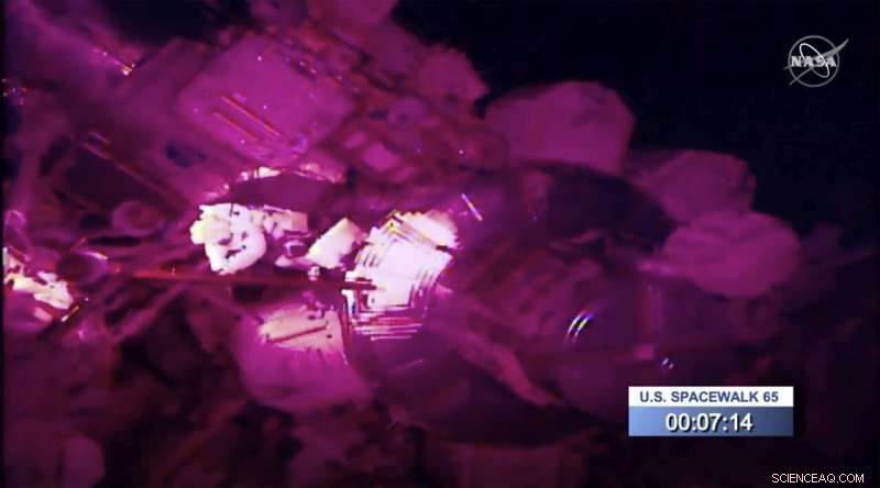 Astronaut Loses Mirror During ISS Spacewalk, Adding to Space Debris