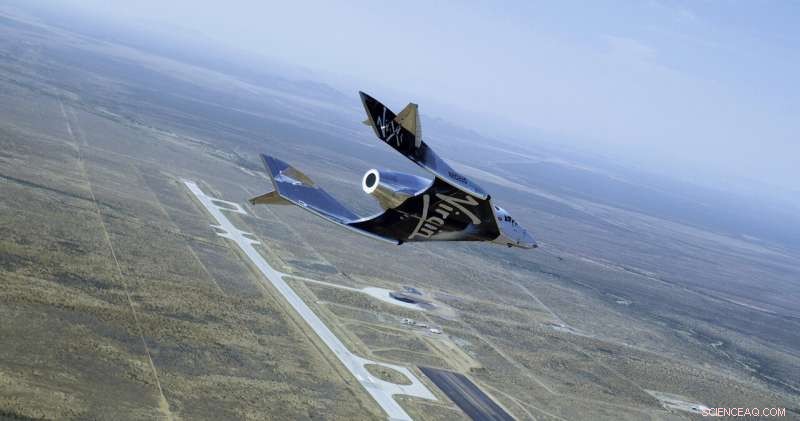 Virgin Galactic Celebrates Successful Second Glide Flight Over New Mexico