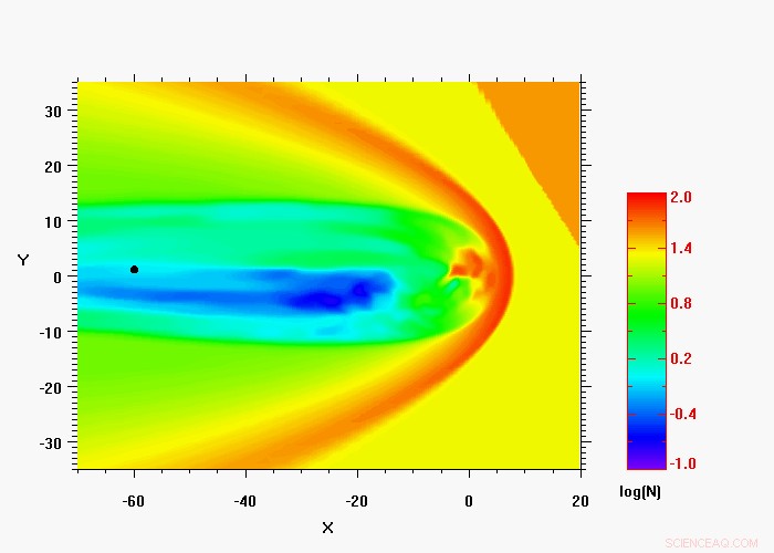 Spacecraft Reveals Solar Wind Patterns Exposing the Moon to Radiation