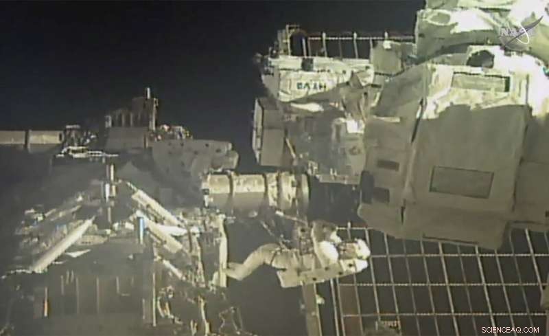 NASA Astronauts Complete Second Spacewalk to Replace ISS Batteries