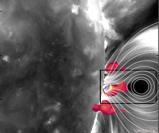 Analyzing the Structure of a Giant Solar Flare