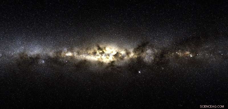 Milky Way Reveals Newly Discovered Cluster of Foreign Stars