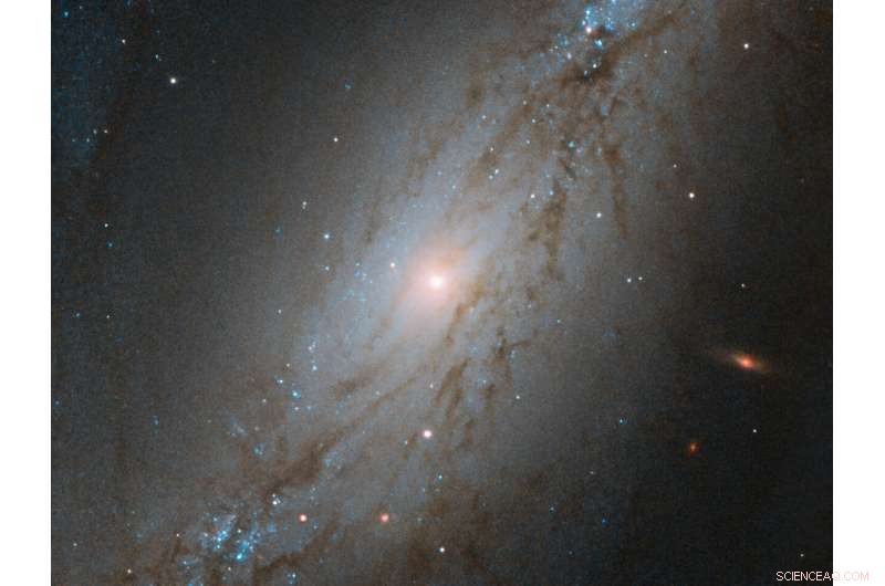 Hubble Reveals Sculpted Barred Spiral Galaxy NGC 7513