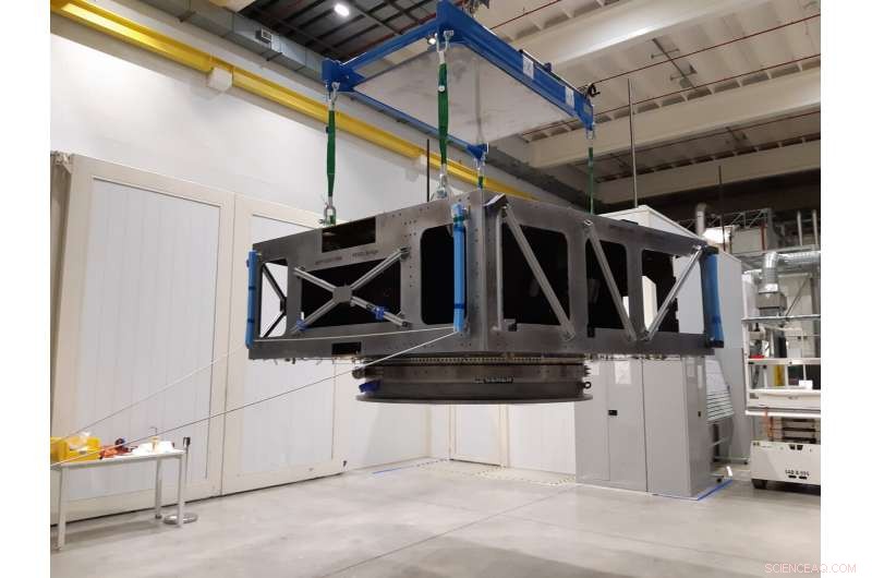 Euclid Space Telescope: Instruments Completed and Integrated