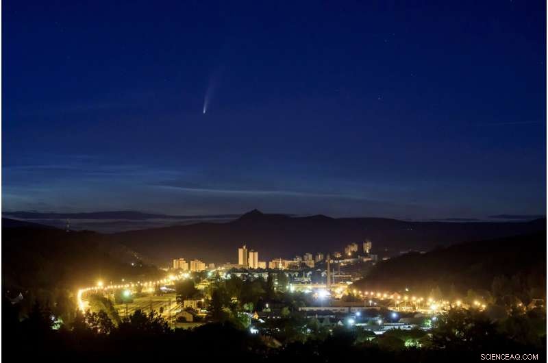 Neowise Comet Swoops Past Earth, Delivering a Stunning Celestial Display