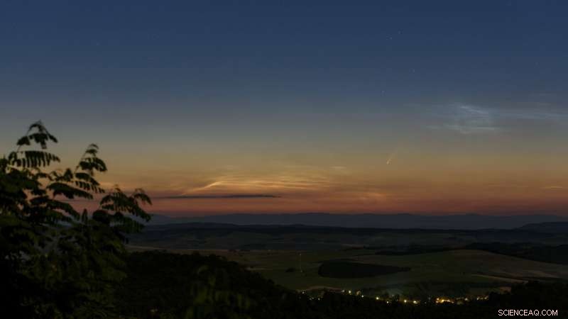 Neowise Comet Swoops Past Earth, Delivering a Stunning Celestial Display