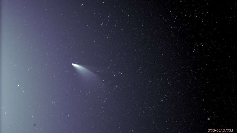 Parker Solar Probe Captures First Image of Newly Discovered Comet NEOWISE