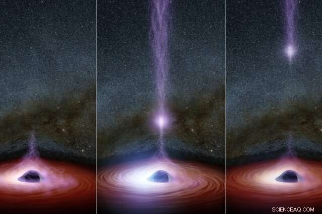 Astronomers Witness Black Hole Corona Vanish and Reappear for the First Time