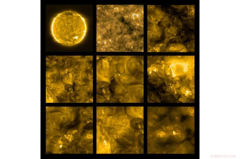 Solar Orbiter Captures Stunning Extreme Ultraviolet Close-Ups of the Sun