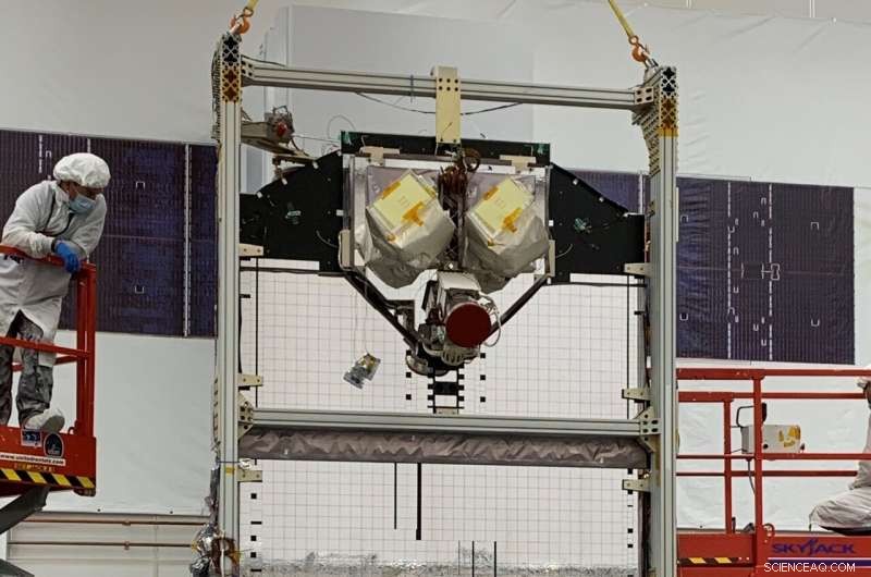 NASA’s Next Laser Communications Demo Successfully Installed on STPSat‑6