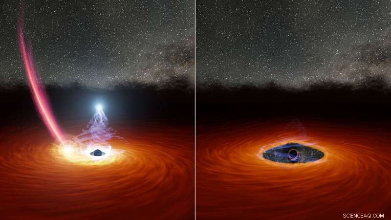 Runaway Star May Explain Black Hole Disappearance