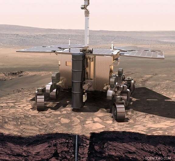 Astrophysicists Probe Mars Subsurface for Signs of Life