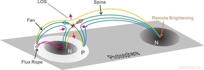 Groundbreaking Study Unveils First Simultaneous Imaging & Spectral Analysis of Solar Fan‑Spine Structures