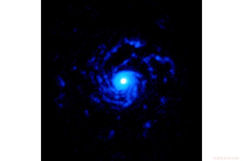 ALMA Reveals Dynamic Planet-Forming Disk Around Young Star RU Lup
