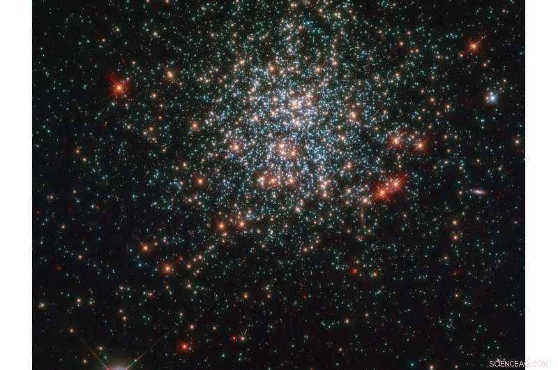 Hubble Unveils Stunning Insights into NGC 2203 Star Cluster