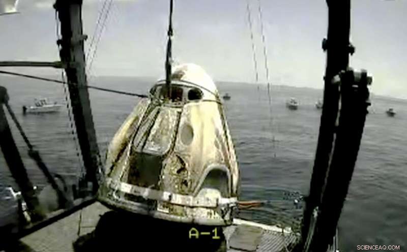 SpaceX Capsule Safely Lands: First NASA Crew Splashdown in 45 Years