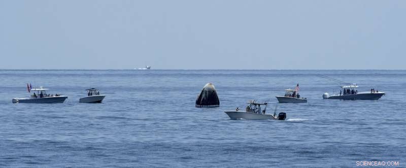 SpaceX Capsule Safely Lands: First NASA Crew Splashdown in 45 Years