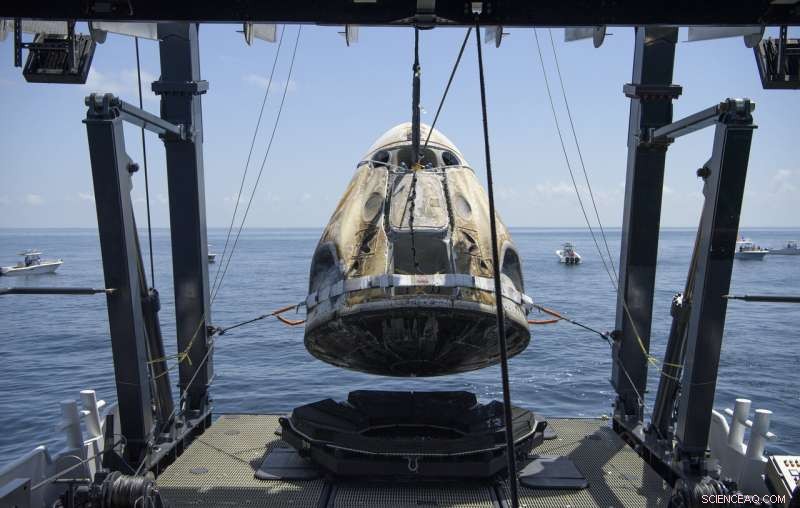 SpaceX Capsule Safely Lands: First NASA Crew Splashdown in 45 Years