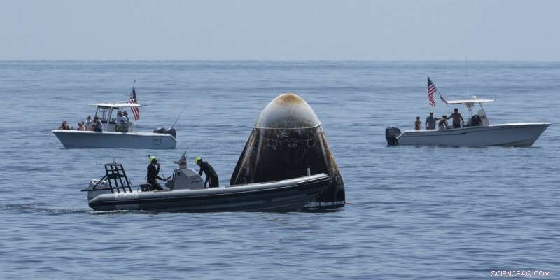 SpaceX Dragon Capsule Successfully Returns Astronauts to Earth