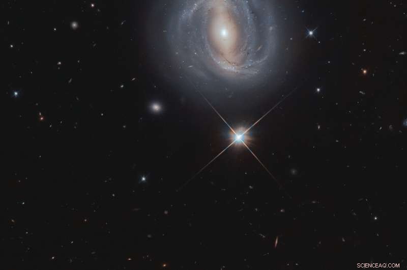 NGC 4907: Stunning Hubble Image of a Barred Spiral Galaxy from 270 Million Light‑Years Away