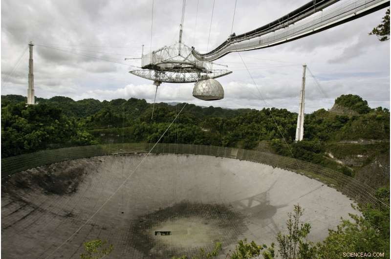 Broken Cable Severely Damages Arecibo’s Giant Radio Telescope