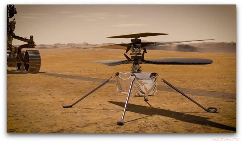 Ingenuity Mars Helicopter Successfully Recharges Batteries Mid‑Flight