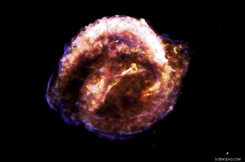 Kepler’s Supernova Remnant: Stellar Debris Racing at 20+ Million Miles per Hour After 400 Years