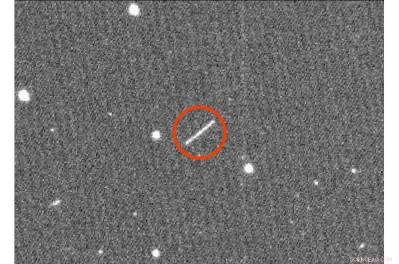 Robotic Telescope Spotlights Asteroid 2020 QG as Earth s Closest Known Flyby