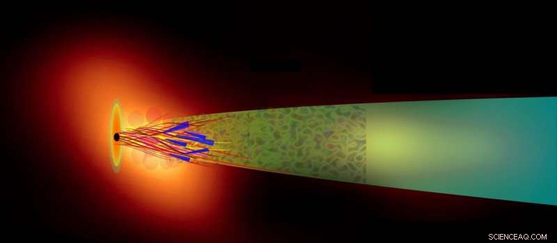 Spinning Black Hole Drives Jet Formation via Magnetic Flux