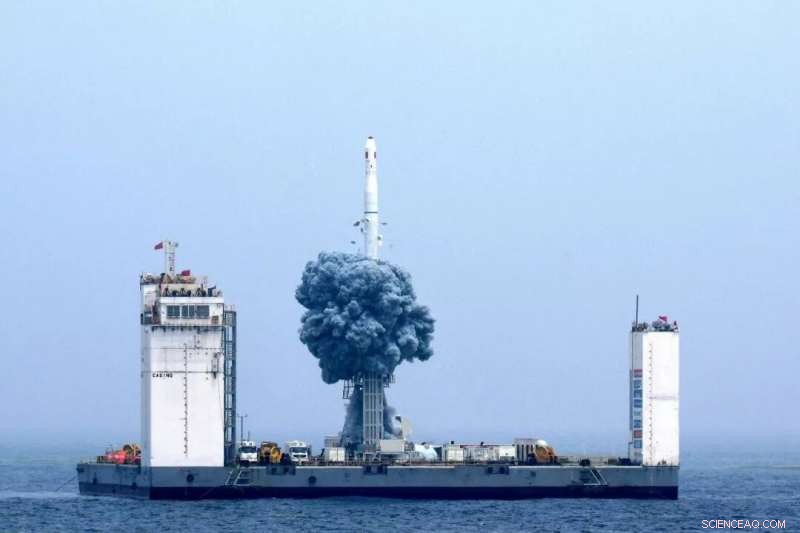 China Builds Floating Spaceport to Advance Offshore Rocket Launches