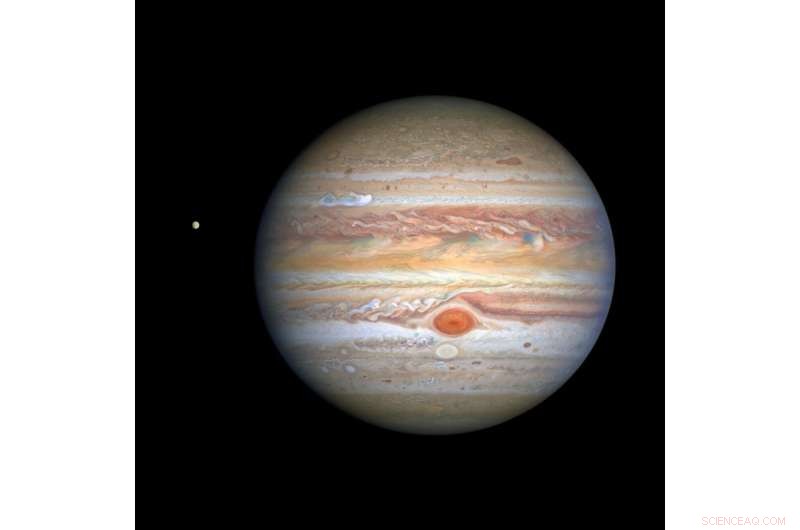 Hubble Reveals Stunning New Image of Jupiter s Storms