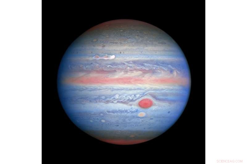Hubble Reveals Stunning New Image of Jupiter s Storms