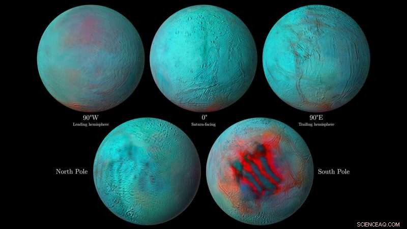 Infrared Eyes on Enceladus: Fresh Ice Detected in Northern Hemisphere
